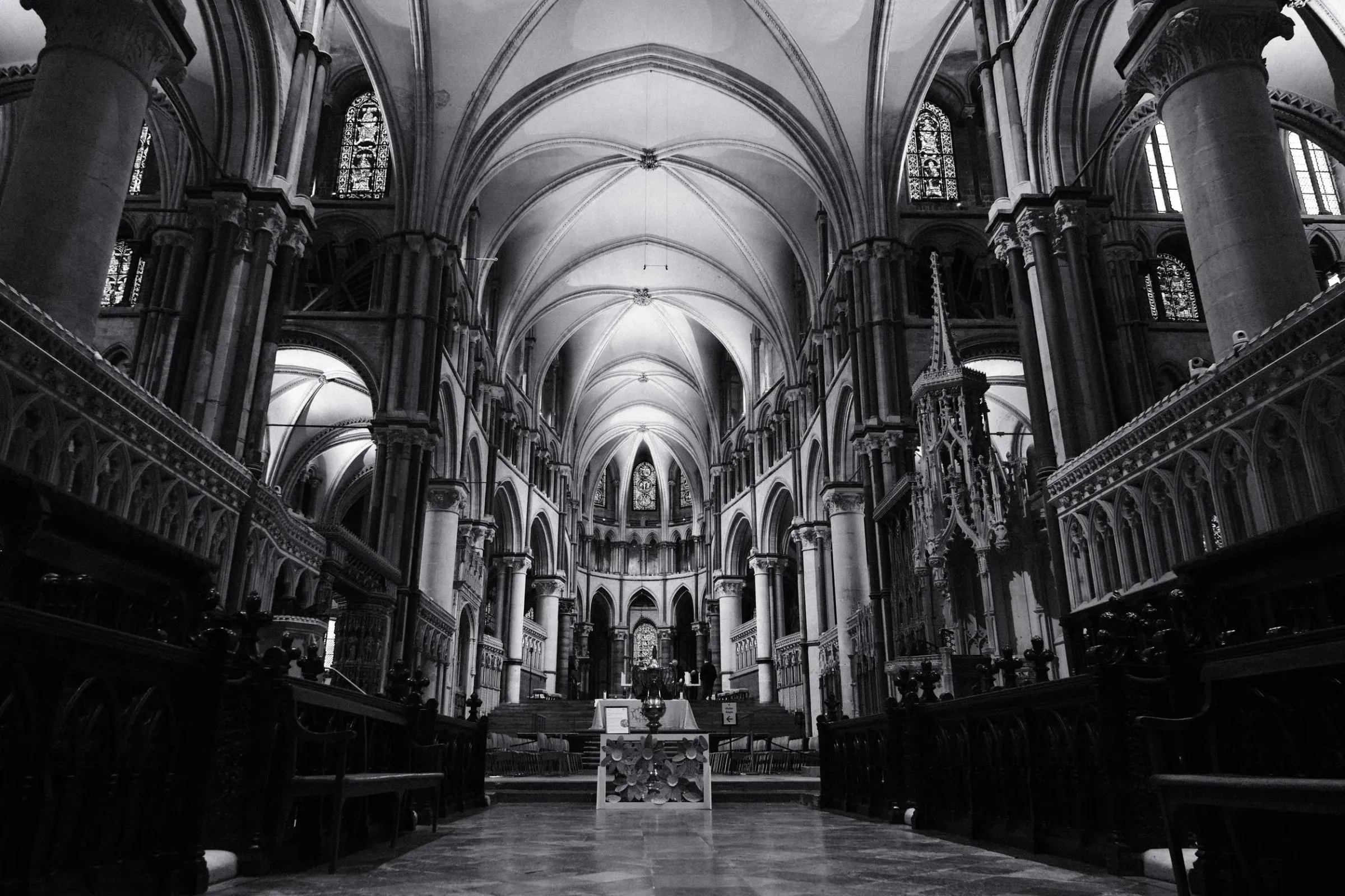 Canterbury Cathedral Interior Photo
